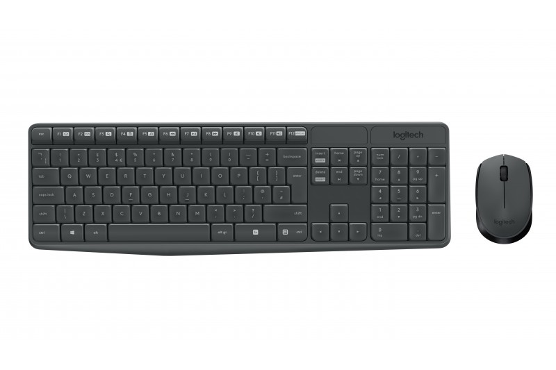 Kit clavier souris optique sans fil Logitech  MK235 * 920-007907*