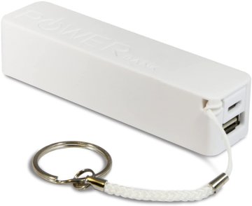 Chargeur Externe Power Bank 2600mAh Blanc