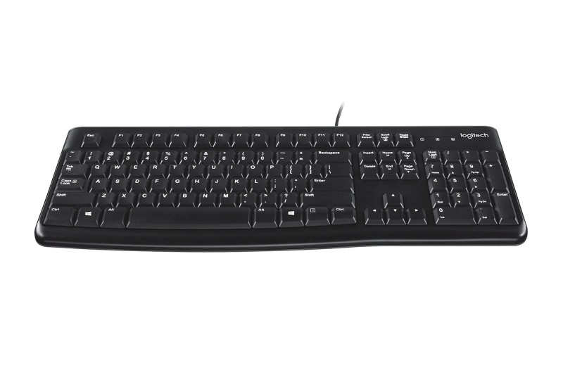 Clavier Logitech K120 USB Noir Azerty - 920-002488