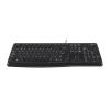 Clavier Logitech K120 USB Noir Azerty - 920-002488