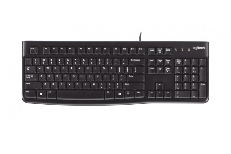 Clavier Logitech K120 USB Noir Azerty - 920-002488