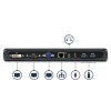 StarTech.com USB 3.0 Docking Station HDMI/DVI/VGA RJ45 x3 USB3  *USB3SDOCKHDV*