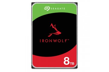 DD Interne 3,5 Seagate IronWolf  8 To  - 256Mo *Seagate  ST8000VN004 *