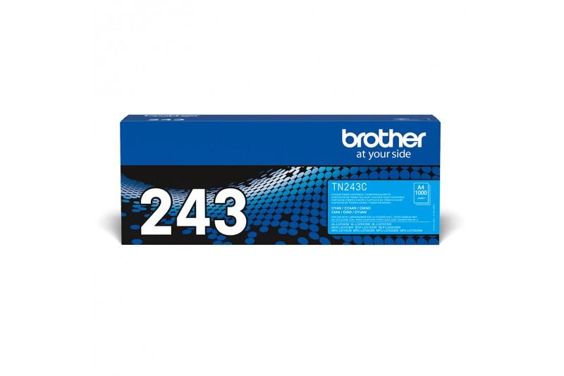 Brother TN-243C - cyan - originale - cartouche de toner Brother TN-243C - cyan - originale - cartouche de toner