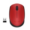 Souris optique sans fil -Logitech Wireless Mouse M171 Rouge
