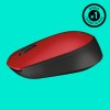 Souris optique sans fil -Logitech Wireless Mouse M171 Rouge