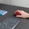 Souris optique sans fil -Logitech Wireless Mouse M171 Rouge