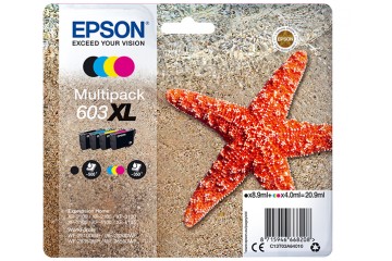 Epson 603XL Multipack - pack de 4 - noir,jaune,cyan,magenta - cartouche