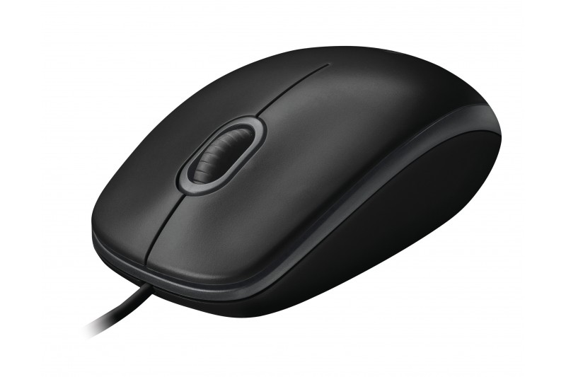 Souris optique fil USB -Logitech B100 noir * 910-003357 *