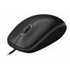 Souris optique fil USB -Logitech B100 noir * 910-003357 *