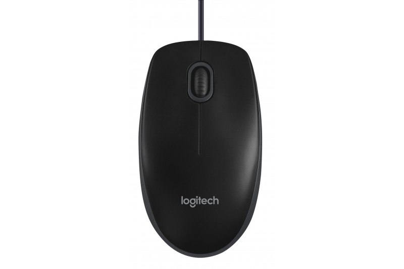 Souris optique fil USB -Logitech B100 noir * 910-003357 *