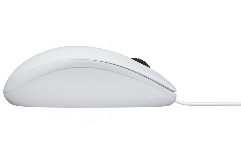Souris optique fil USB -Logitech B100 Blanc *  910-003360 *