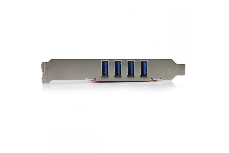 StarTech.com Carte contrôleur PCI à 4 ports USB 3.0 *PCIUSB3S4 *