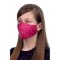 Masque de Protection profilé 100% Coton Enfant 3 à 12 ans motif étoile rose