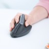 Souris Optique Logitech MX Vertical - Câble/sans fil - 4 Bouton(s) - Noir Argent