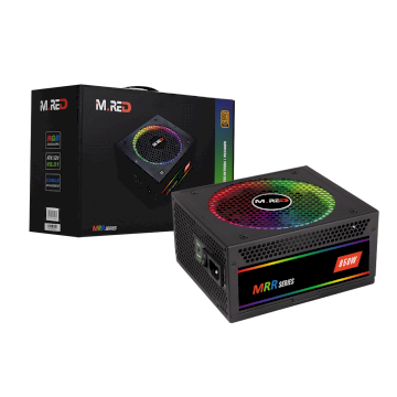 Alimentation M.RED 850W Gold 80 Plus Full Modulaire * GOLD -FM-RGB-850 *