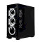 Boitier PC Modulable M.RED ATX MR-004 Black DESTROYER Rainbow ARGB MT Sans Façad