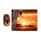 Ensemble Mini Souris Optique filaire USB et son Tapis Clone ESCALADE *06320 *