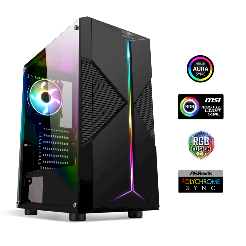 Boitier CLONE III ARGB EDITION  mATX/ATX sans alim* 8001RA *