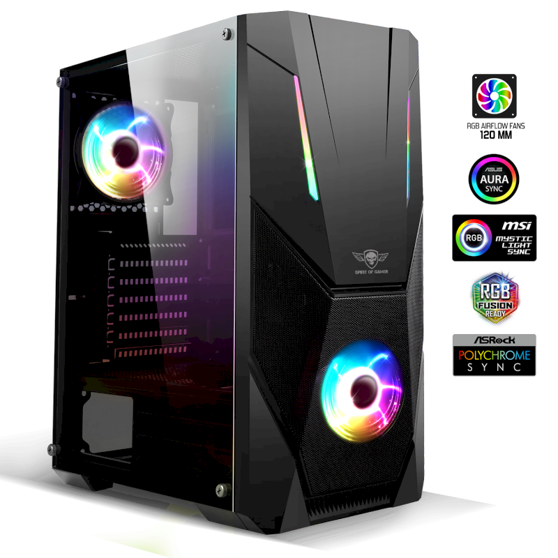 Boitier ROGUE V ARGB EDITION  mATX/ATX sans alim* 8002RA *