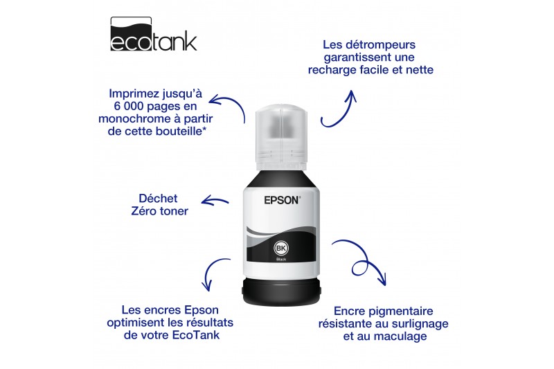 Epson 111 - XL - noir - originale - recharge d'encre * C13T03M140 *