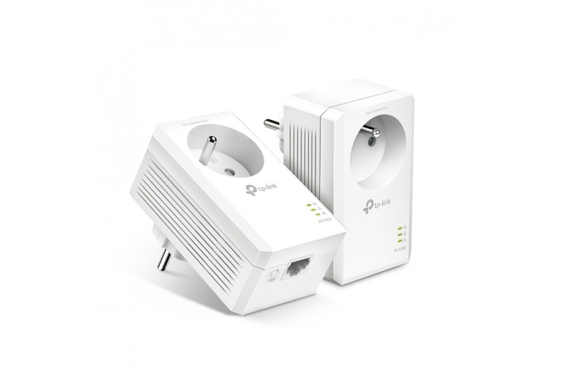 TP-LINK CPL KITx2 AV 1000+ Powerline avec prise * TL-PA7017P KIT *