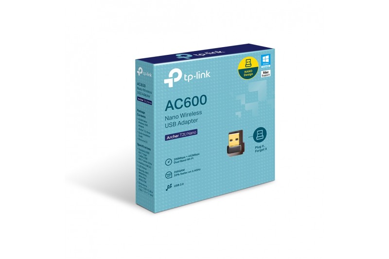 TP-Link Archer T2U Nano - adaptateur réseau *   ARCHER T2U NANO *