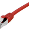 Cable réseau cat.6A SSTP Rouge Snagless 3m RJ45 certifié 2019680