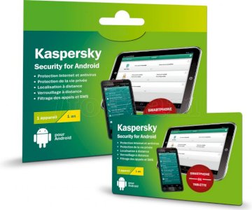Kaspersky Internet Security Android (1 poste - 1 an) * KL1091FOAFS-20CO *