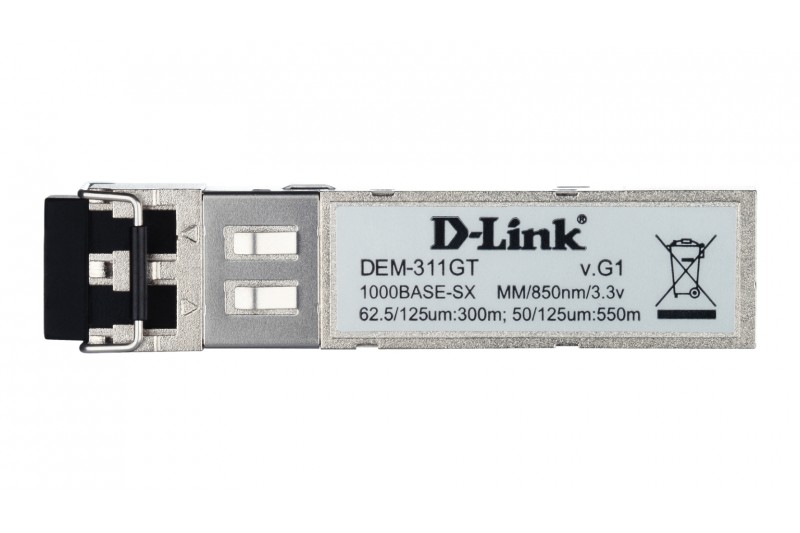 D-Link DEM 311GT - module transmetteur SFP (mini-GBIC) - GigE D-Link DEM 311GT - module transmetteur SFP (mini-GBIC) - GigE