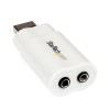 StarTech.com Carte son externe USB vers audio stéréo * ICUSBAUDIO *