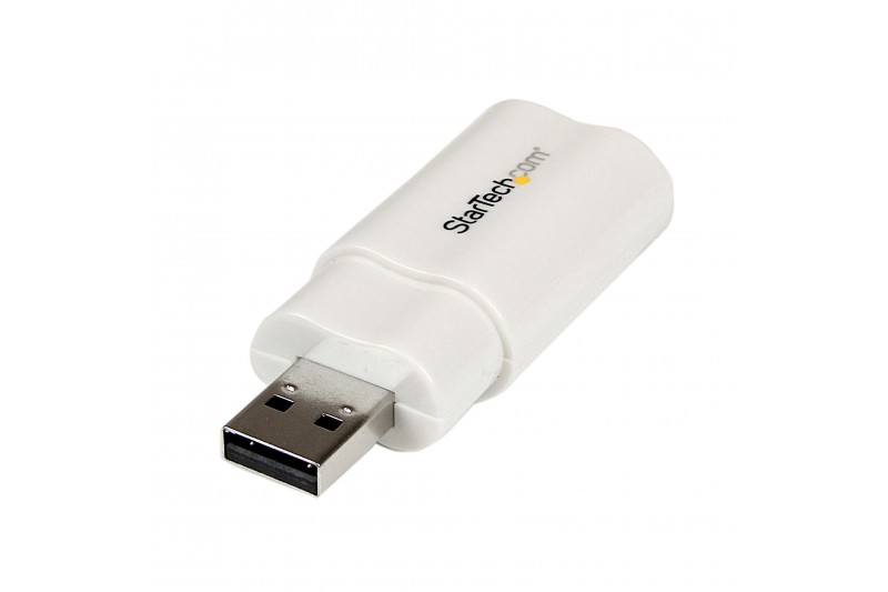 StarTech.com Carte son externe USB vers audio stéréo * ICUSBAUDIO * StarTech.com Carte son externe USB vers audio stéréo * ICUSBAUDIO *