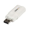 StarTech.com Carte son externe USB vers audio stéréo * ICUSBAUDIO * StarTech.com Carte son externe USB vers audio stéréo * ICUSBAUDIO *