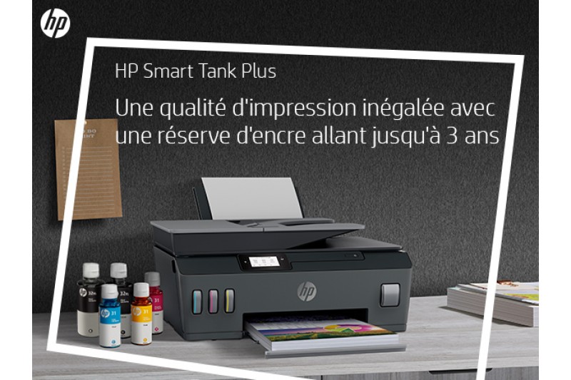 HP Smart Tank Plus 570 Wireless All-in-One- imprimante multifonctions - couleur