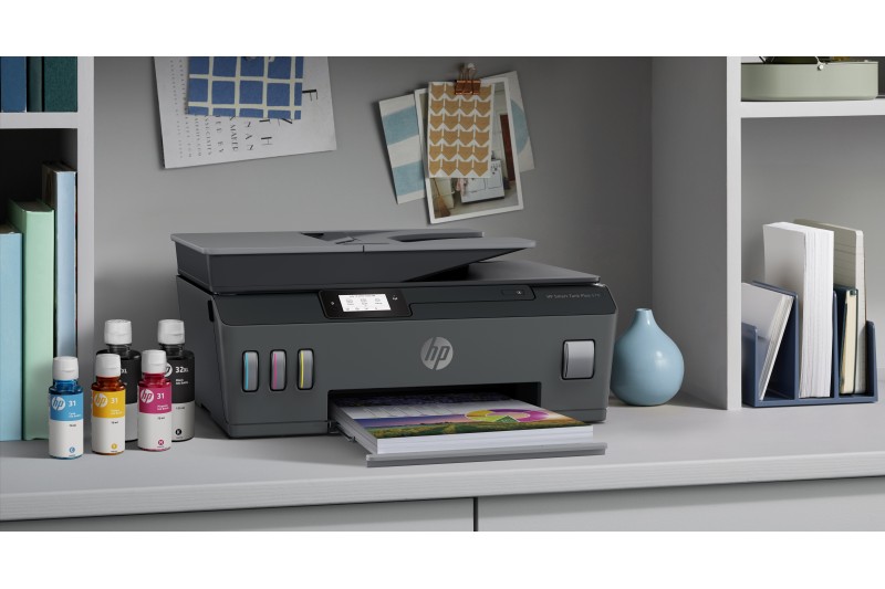 HP Smart Tank Plus 570 Wireless All-in-One- imprimante multifonctions - couleur
