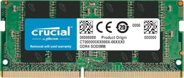 Mémoire SODIMM DDR4 -3200 8Go * Crucial CT8G4SFRA32A *