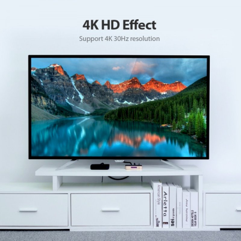Duplicateur HDMI 2 sorties / 1entrée alimenté- 4K *Vention ACBG0-EU*