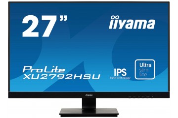 Ecran 27'' multimedia 4 ms-DP HDMI DVI Noir * iiyama ProLite XU2792HSU-B1  *