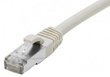Cable réseau cat.6A SSTP Blanc Snagless fiche de test 10M RJ45 certifié 2019899