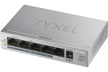 Zyxel GS1005HP Switch 5 ports GIGA dont 4 ports POE+