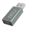 Adaptador USB 3.0 male vers USB C femelle gray aluminium * DCU 30402060 *