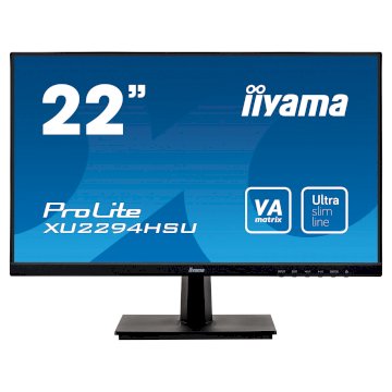 Ecran 22'' LED wide 4ms VGA DP HDMI Noir multi* iiyama ProLite  XU2294HSU-B1 *