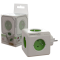 Multiprise CUBE vert  - 5 Prises * Allocacoc 1100DEORPC *